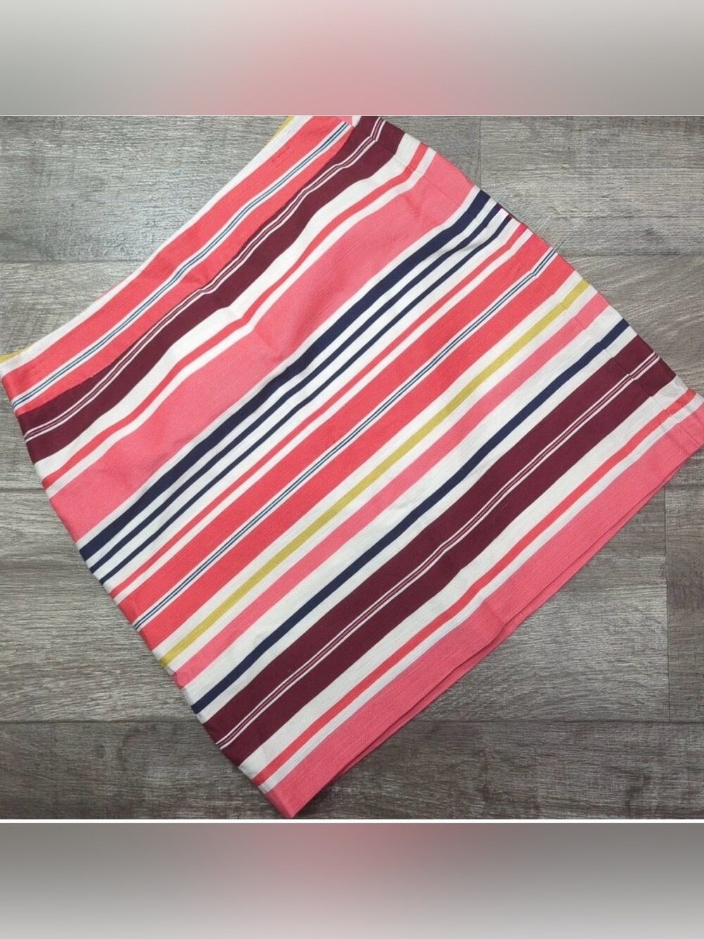 LOFT striped skirt- size 10